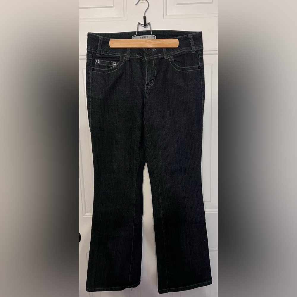 Women’s Mix It Dark Wash Flare Denim Size 10